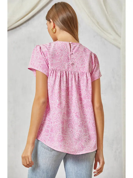 Savanna Jane Pretty And Pink Top