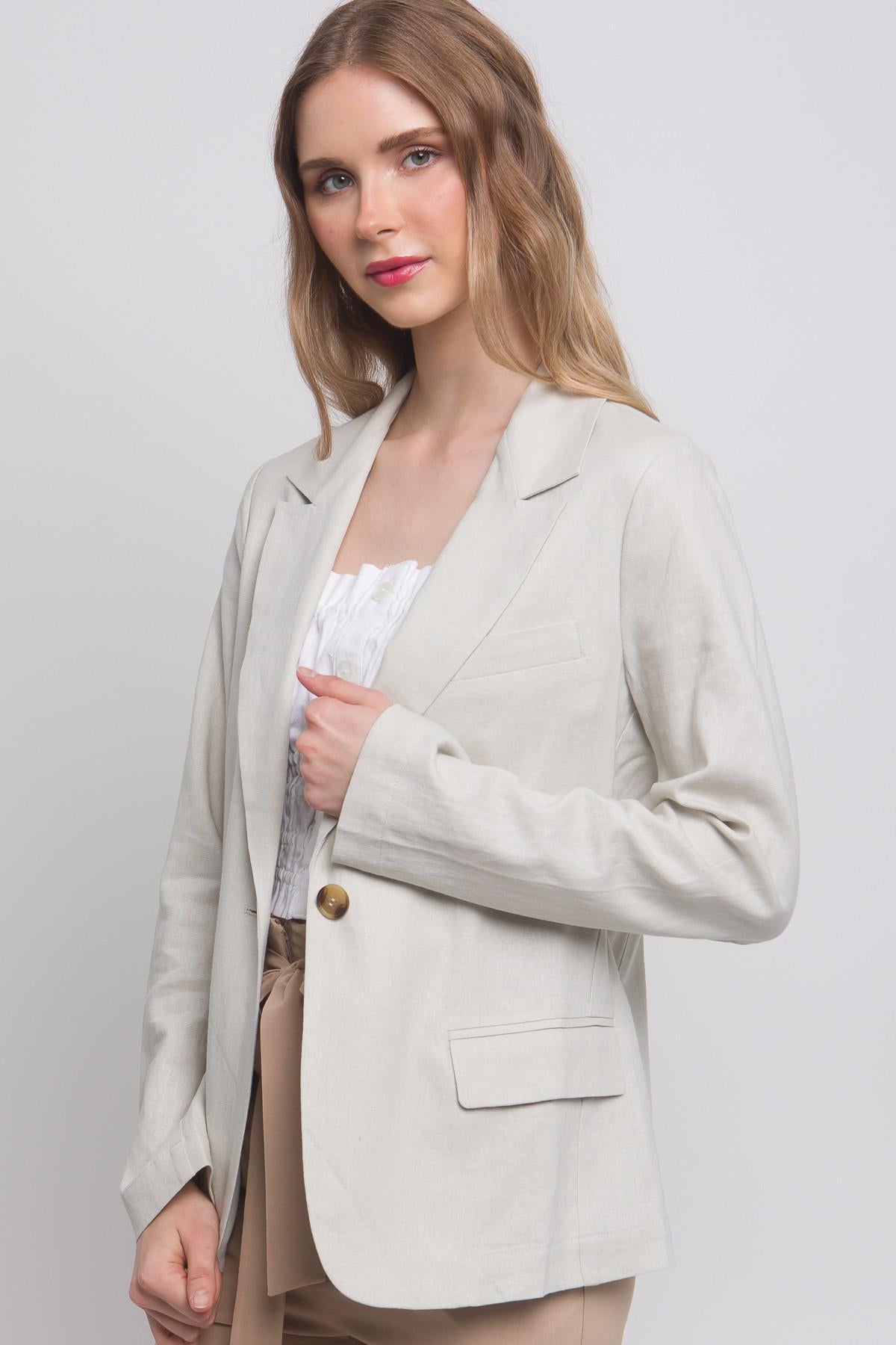 Linen Classic Blazer LT