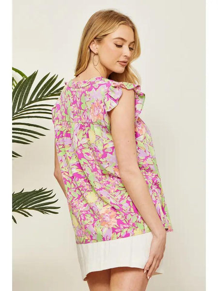 Tropical Bloom Blouse