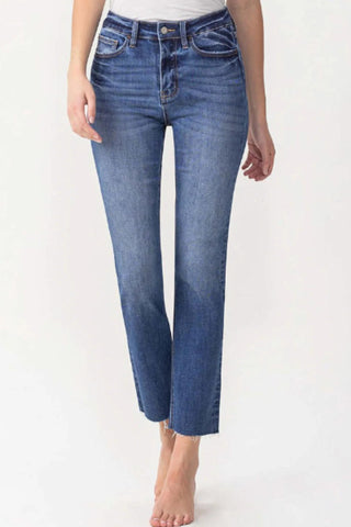 Masters High Rise Slim Straight Crop Ve