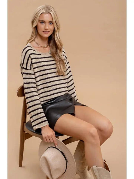 Sail Away Light Sweater Top